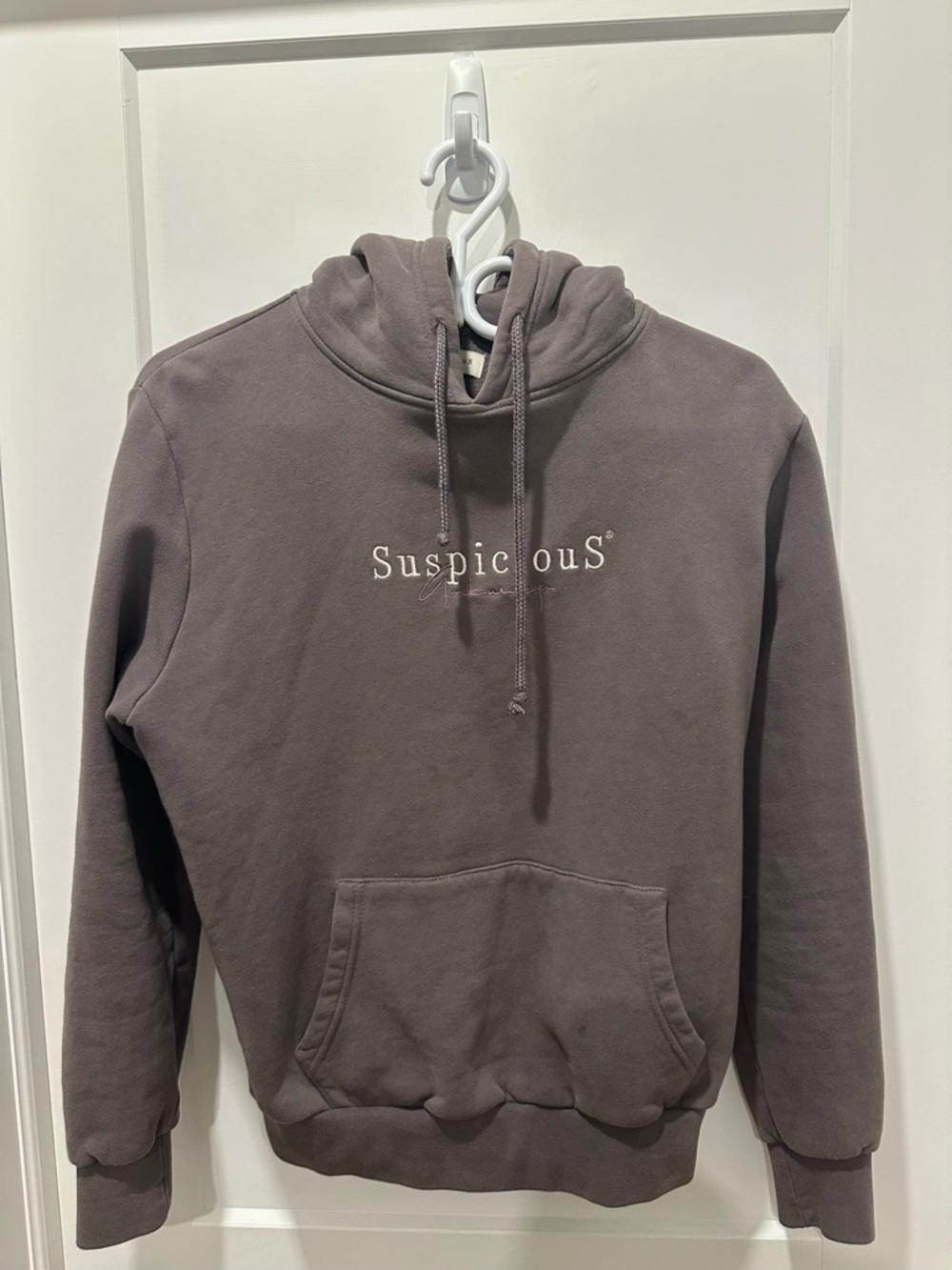 Suspicious Antwerp Grey Hoodie